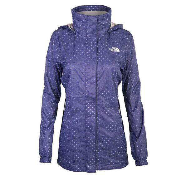 THE NORTH FACE - RESOLVE PARKA / M / Blue polka dot - Picture 1 of 9